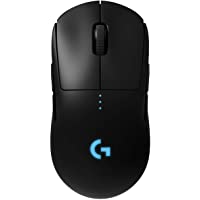 Los mejores  - Logitech G PRO Ratón Gaming Inalámbrico- Captor HERO 25K- 25-600 DPI- RGB- Peso Reducido- 4-8 Botones Programables…